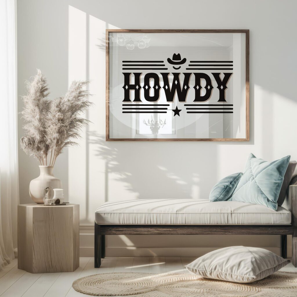 howdy typo 3x4 5 mockup