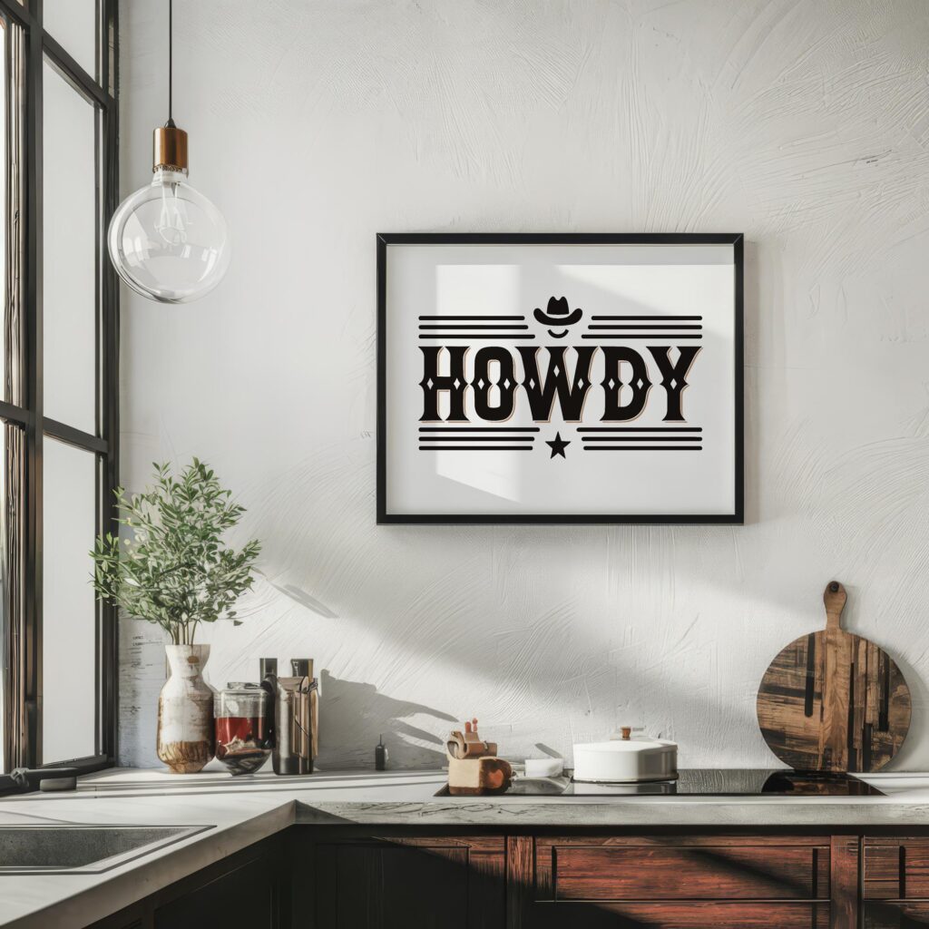 howdy typo 3x4 6 mockup