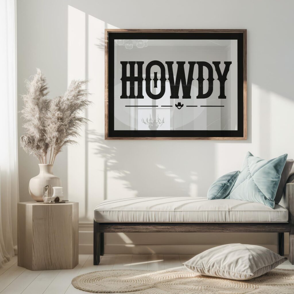 howdy typo2 3x4 5 mockup