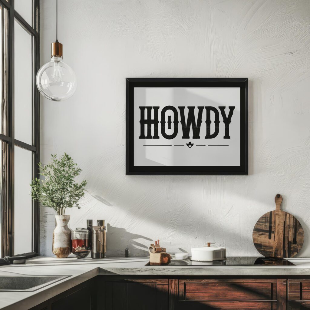 howdy typo2 3x4 6 mockup