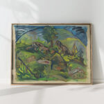 hunting motif 1940 1943 arnold peter weisz kubincan high quality print