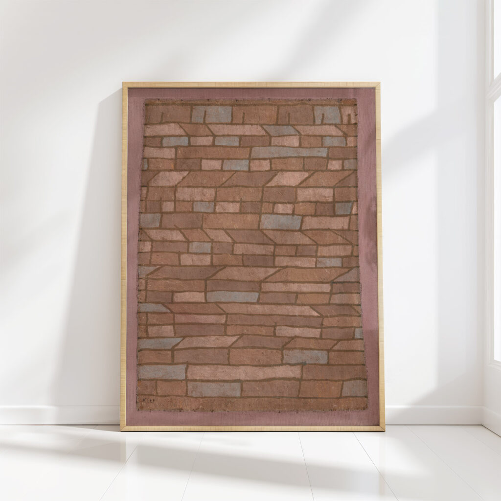 hutment 1932 paul klee high quality print