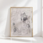 hydriotaphia 1932 paul nash high quality print