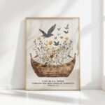 i can do all things bible verse minimalist christian print