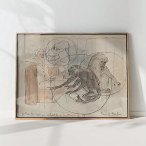 i pulled the curtain that hid the specters 1931 francis picabia high quality print