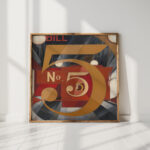 i saw the figure 5 in gold 1928 charles demuth high quality print