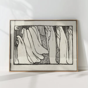illustration for a poem from the collection sagesse by paul verlaine 1895 07 maurice denis high quality print