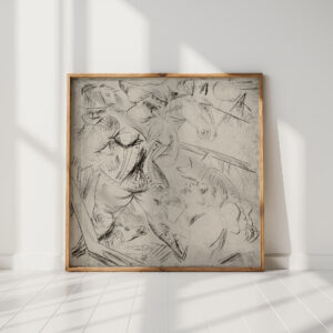 illustration for amother courage paul kleinschmidt high quality print