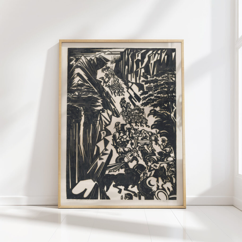 illustration for xenophon anabasis 1920 johannes frederik engelbert ten klooster high quality print