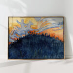 impivaara from far 1907 akseli gallen kallela high quality print