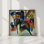 impression iv gendarme 1911 wassily kandinsky high quality print