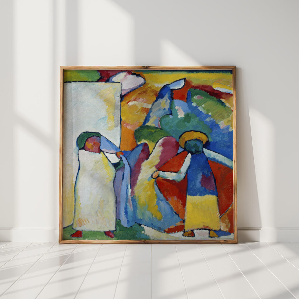 improvisation 6 african 1909 wassily kandinsky high quality print