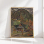 in a village 1933 arnold peter weisz kubincan high quality print