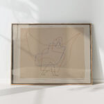 in angels care 1931 paul klee high quality print