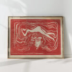 in the mans brain 1897 edvard munch high quality print