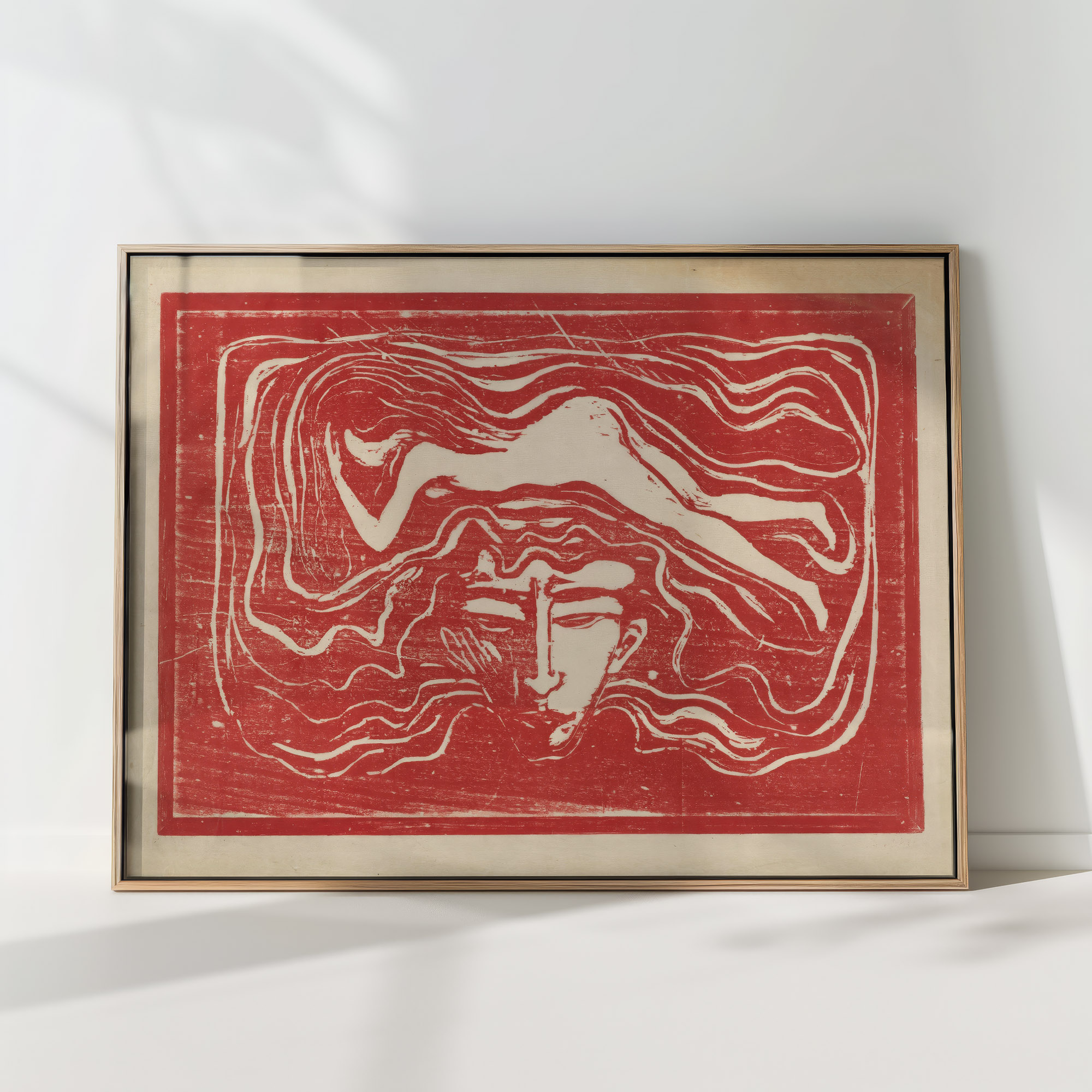 In the Man's Brain (1897) - Edvard Munch | High Quality