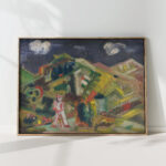 in the pasture 1940 1944 arnold peter weisz kubincan high quality print