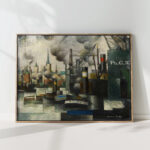 in the port of rouen 1925 pierre hode high quality print