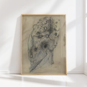 injured head ca 1944 wols high quality print