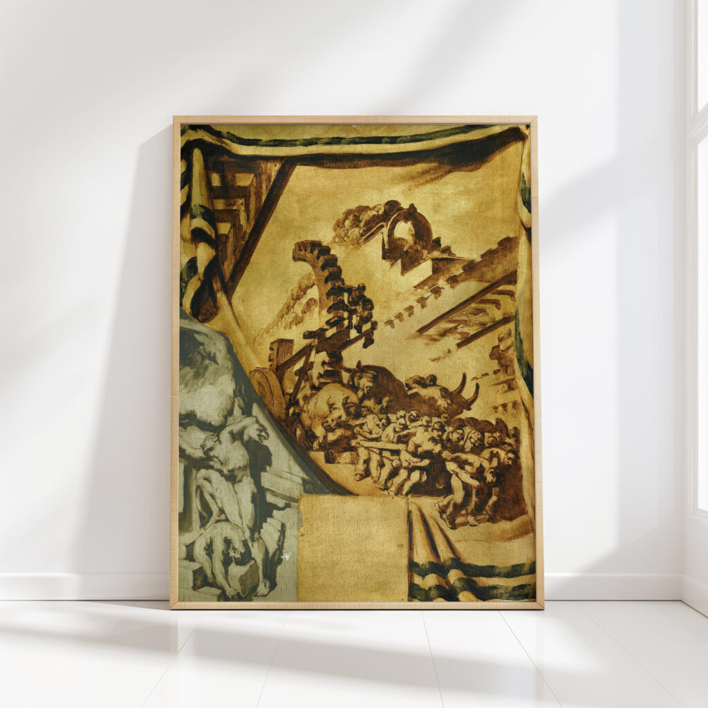 intelligence industrial progress technological progress jose maria sert high quality print