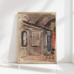 interior 1916 lovis corinth high quality print