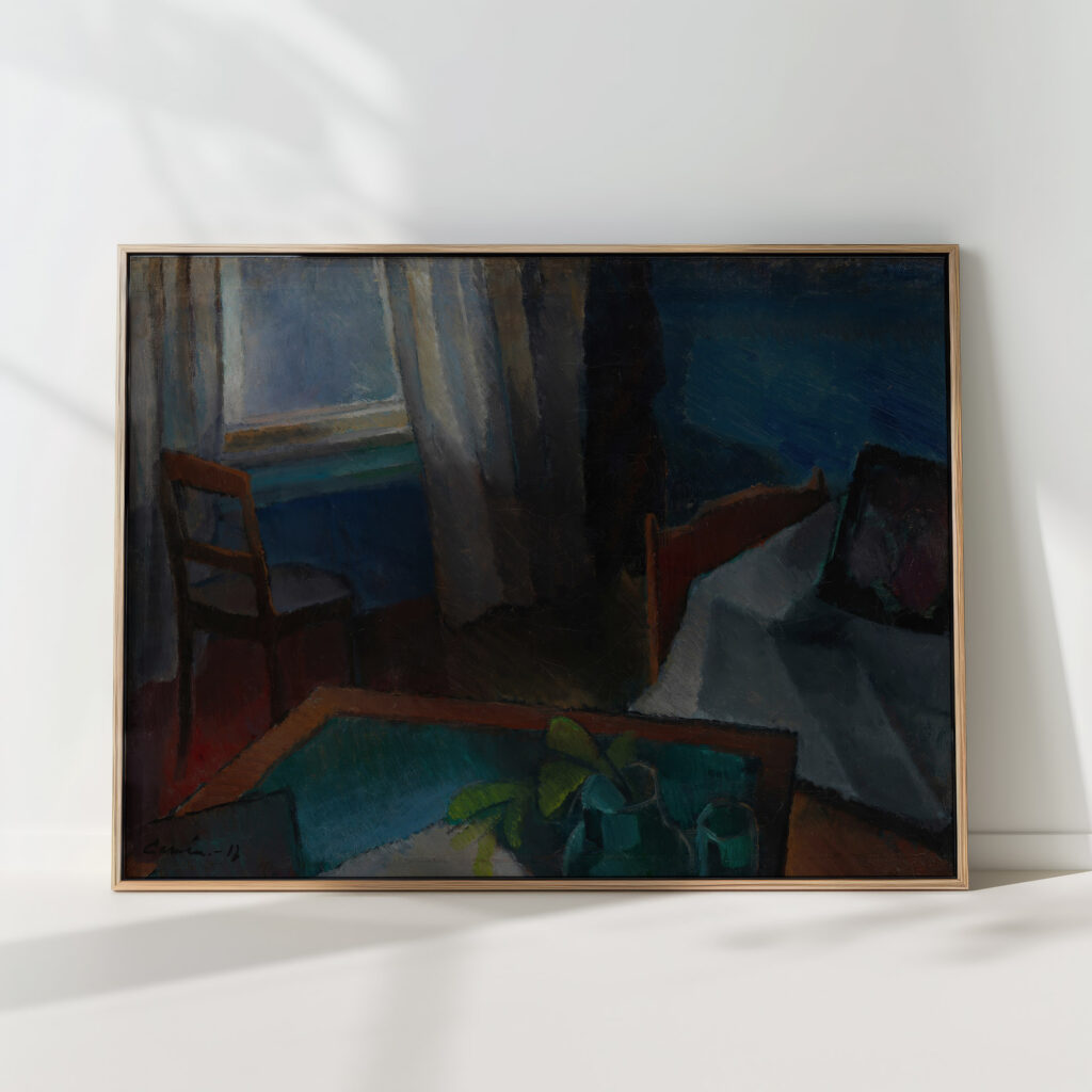 interior 1917 alvar cawen high quality print