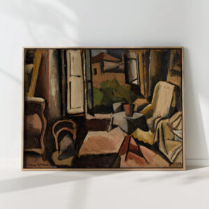 interior 1928 joaquin torres garcia high quality print
