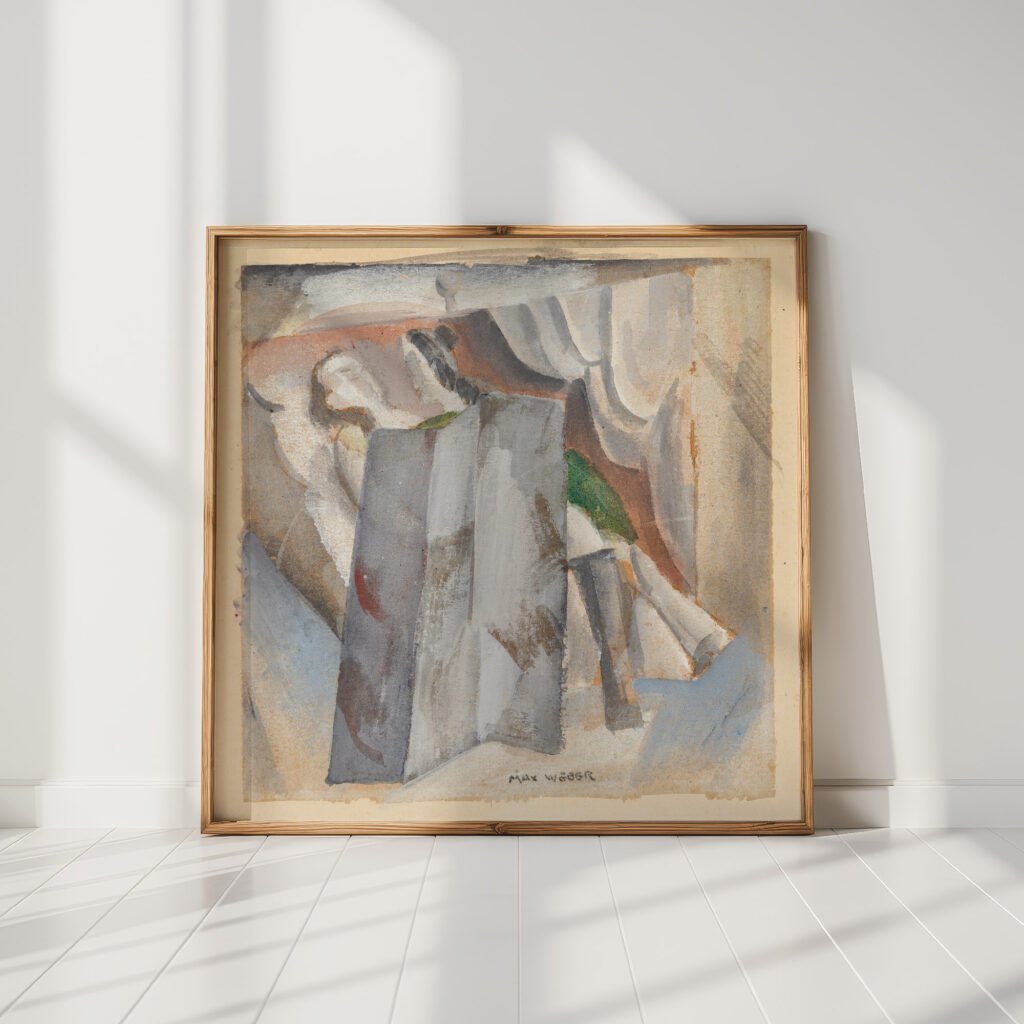 interior circa 1910 max weber high quality print