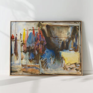 interior of a shop cairo john singer sargent high quality print