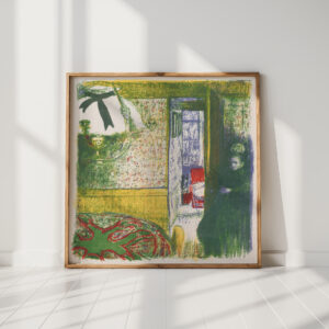 interior with hanging light 1898 1899 edouard vuillard high quality print