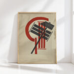 internationale 1923 el lissitzky high quality print