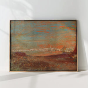 italian landscape odilon redon high quality print