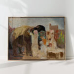 jaipur painting the elephant from the journey to india 1907 jan ciaglinski high quality print