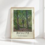 jeremiah 2911 bible verse christian print