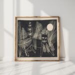 jeroen on a hunt 1937 tinus van doorn high quality print