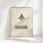 jesus is the good shepherd minimalist christian print