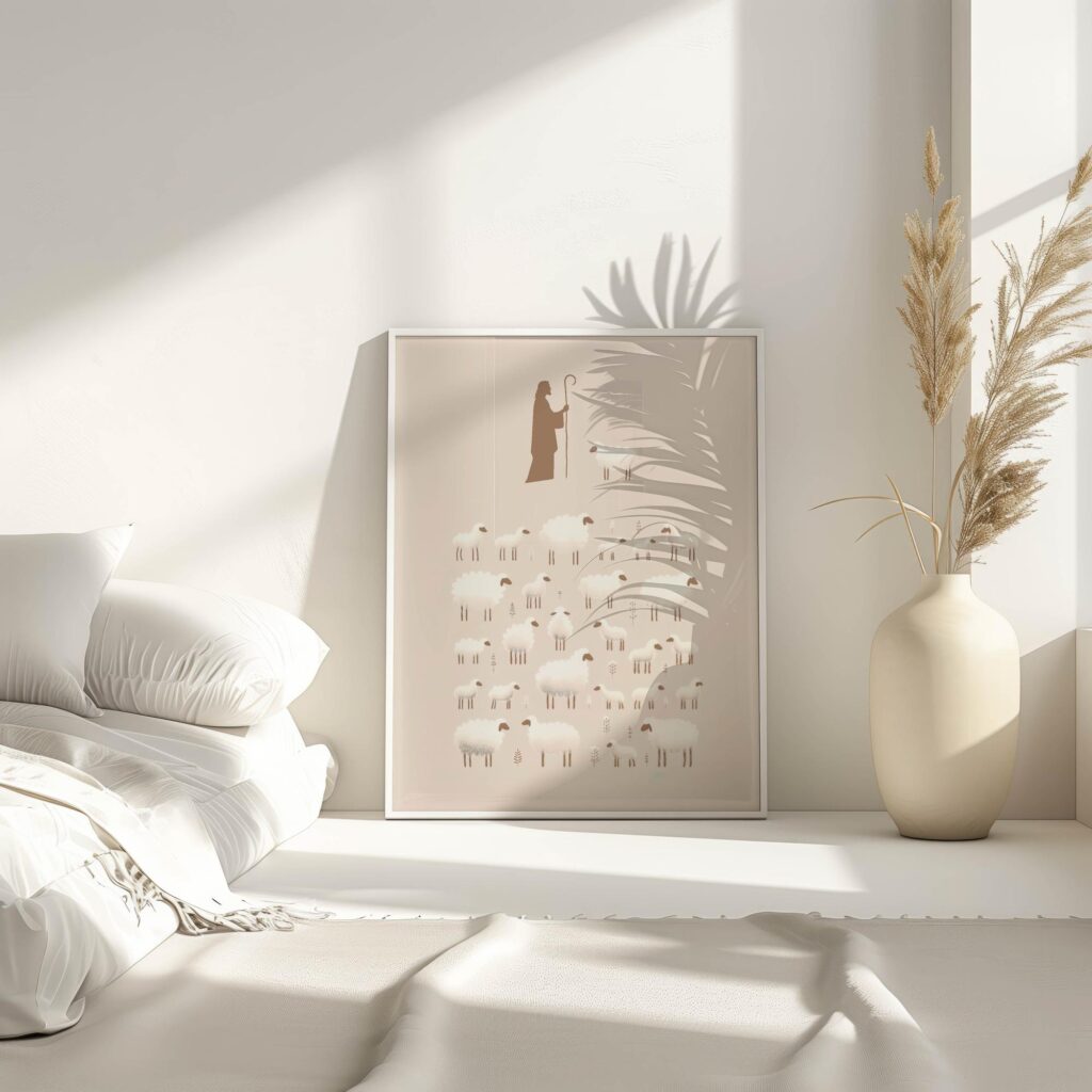 jesus leaves the 99 4 mockup