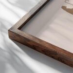 jesus leaves the 99 close up dark wood mockup