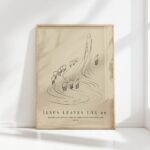 jesus leaves the 99 inspirational christian print