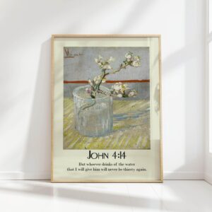 john 414 blossoming branch artistic print for wall decor