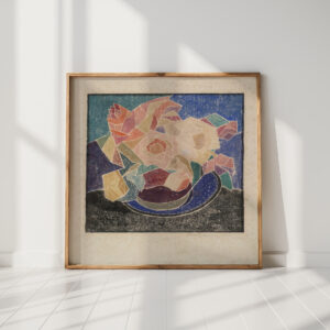 june roses 1922 blanche lazzell high quality print