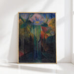 jungle foliage ca 1918 19 joseph stella high quality print