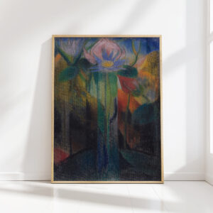 jungle foliage ca 1918 19 joseph stella high quality print