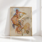 justitia 1921 anton kolig high quality print