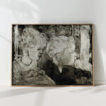 kaspar and judith ii 1925 albert muller high quality print