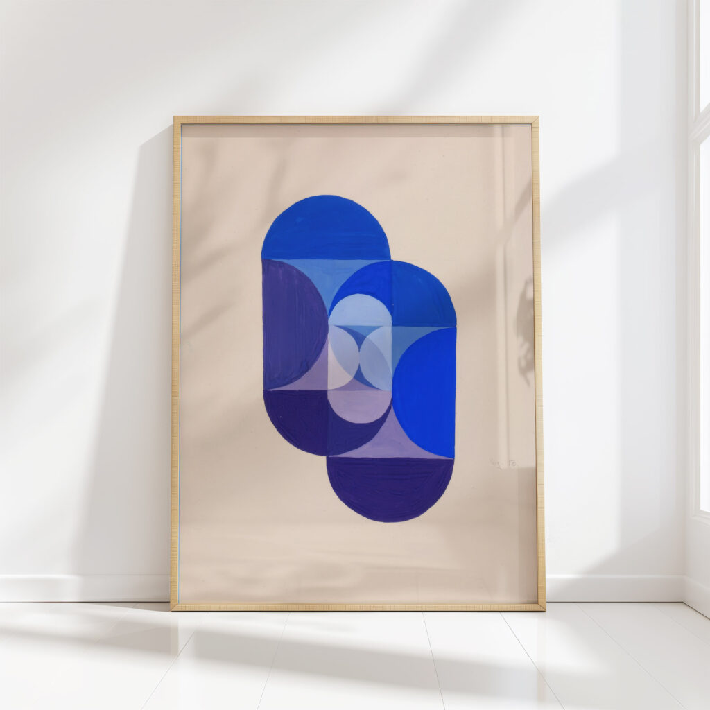 key blue ca 1934 joseph schillinger high quality print