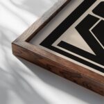 kia ora black 3x4 close up dark wood mockup