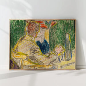 kirchner and dodo in the cafe dresden 1906 ernst ludwig kirchner high quality print