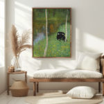 klimt Lakeshore With Birches 3x4 5 mockup