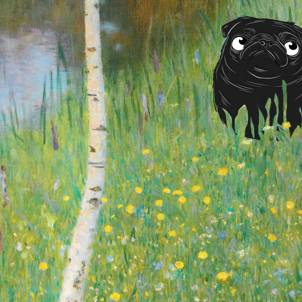 klimt Lakeshore With Birches 3x4 8 mockup
